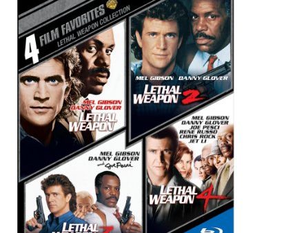 4 FILM FAVORITES: LETHAL WEAPON [BLU-RAY] (SOUS-TITRES FRANAIS) [IMPORT] Online Hot Sale