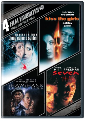 4 FILM FAVORITES: MORGAN FREEMAN (ALONG CAME A SPIDER, KISS THE GIRLS, SEVEN, SHAWSHANK REDEMPTION) Sale