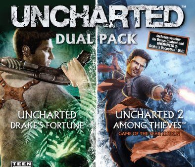 UNCHARTED 1 AND 2 DUAL PACK - PLAYSTATION 3 STANDARD EDITION For Discount