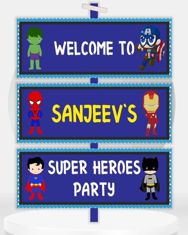 Avengers Theme Door Poster Online Sale