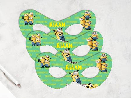 Minion Theme Personalized Eye Mask Supply