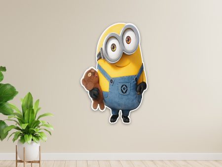 Minion Theme with doll in Hand Cutout Discount