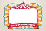 Circus Theme Customized Photobooth Discount