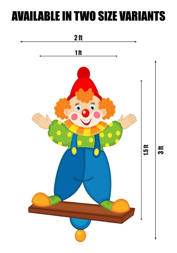 Circus Theme Cutout CIR-09 on Sale