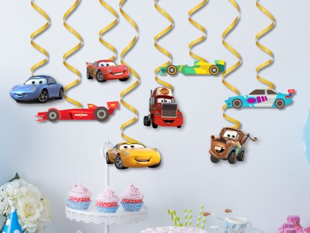 Car Theme Swirls Supply