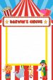 Circus Theme Personalized Photobooth Online