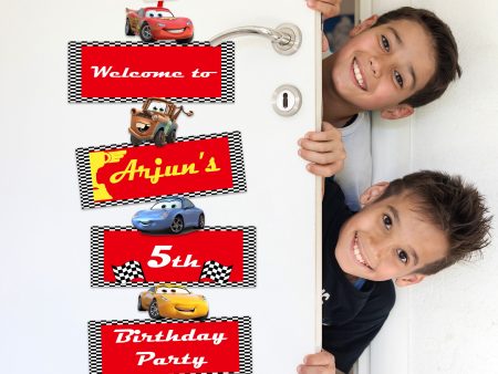 Car Theme Door Poster Online now