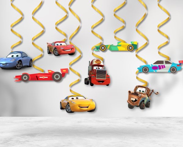 Car Theme Swirls Supply