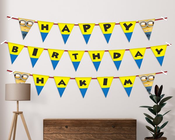 Minion Theme Customized Hanging on Sale