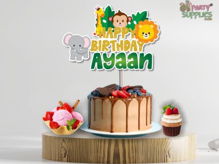 Jungle Theme Cake Topper For Sale