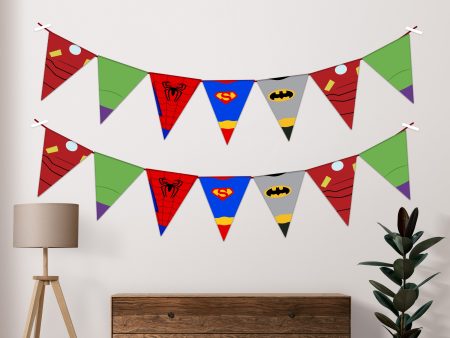 Avengers Theme Flag Hanging Discount