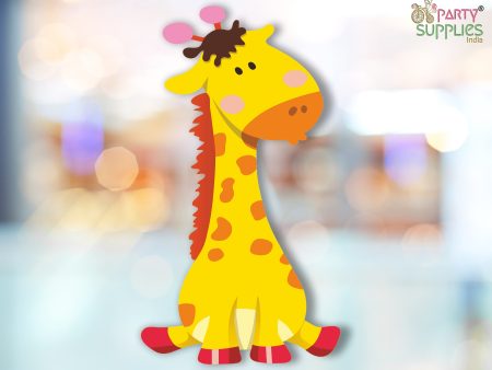 Jungle Theme Giraffe Cutout Hot on Sale