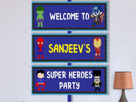 Avengers Theme Door Poster Online Sale