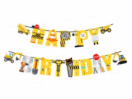 Construction Theme Customized Hanging Online now