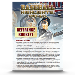 Baseball Highlights: 2045 - Rules, Reference, & Guided Play For Cheap