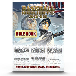 Baseball Highlights: 2045 - Rules, Reference, & Guided Play For Cheap